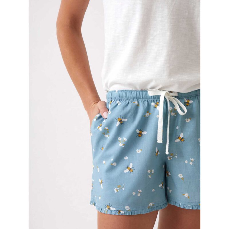 Wallace Cotton Honey Sleep Shorts image number 2